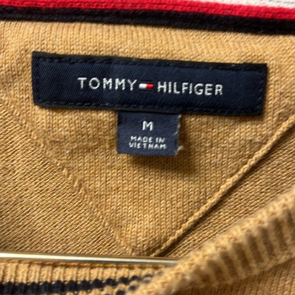 Tommy Hilfiger Men's Brown Signature Sweater size medium - Picture 5 of 10